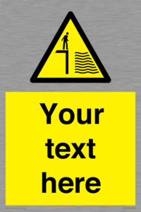 Custom Deep Water Sign